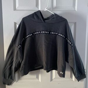 Women’s Under Armour Cropped Hoodie Sweatshirt